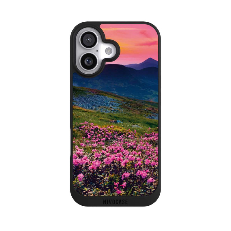 iPhone 17 NIVOpure in den Wiesen