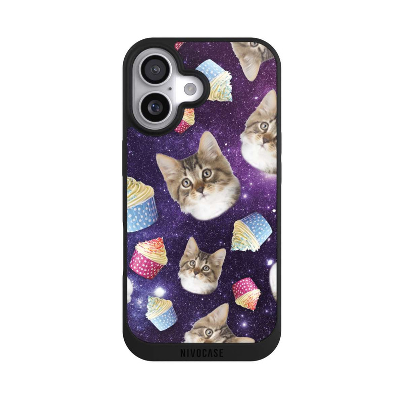 iPhone 17 NIVOpure Crazy Galaxy Space Cats