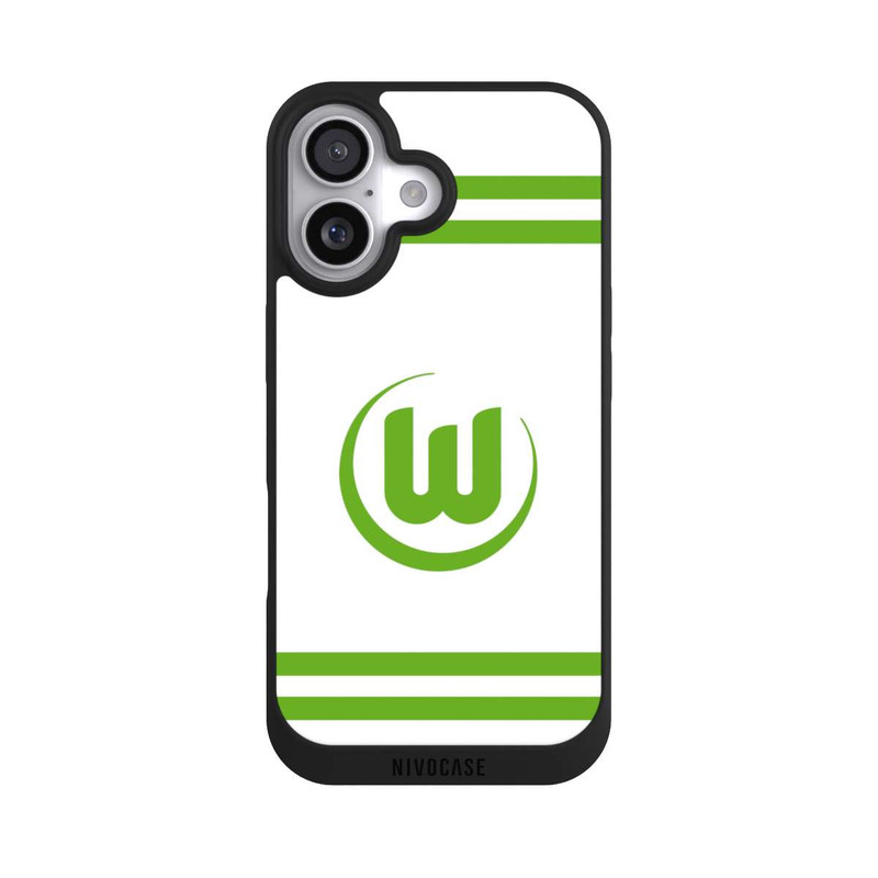 iPhone 17 NIVOpure VfL Wolfsburg Banderole Weiß