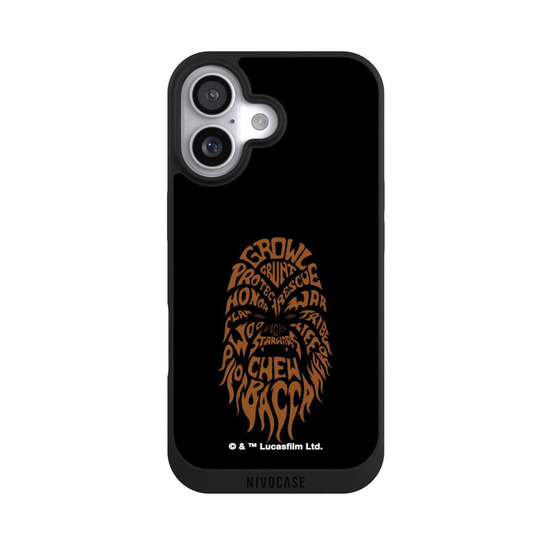 iPhone 17 NIVOpure Chewbacca Typo Grafisch