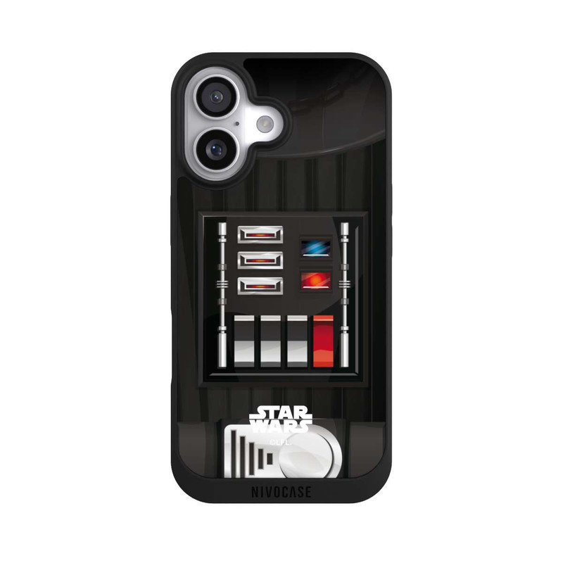 iPhone 17 NIVOpure Gros plan sur Dark Vador