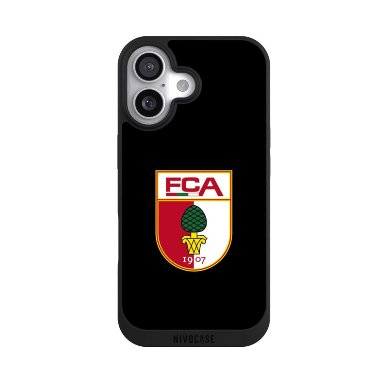 iPhone 17 NIVOpure FC Augsburg Schwarz