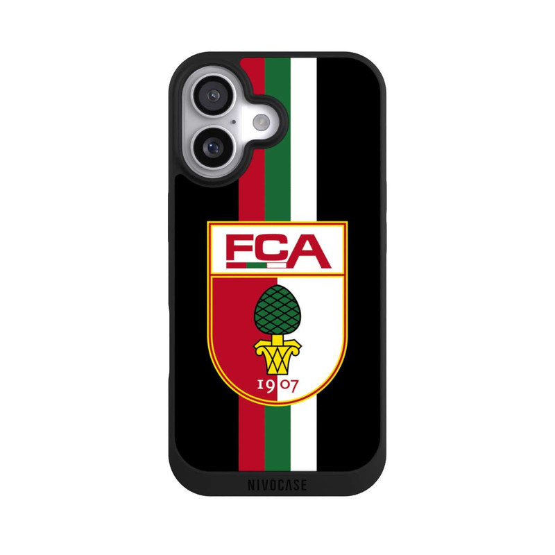 iPhone 17 NIVOpure FC Augsburg Streifen