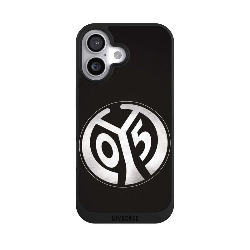 iPhone 17 NIVOpure Mainz 05 Schwarz Grunge