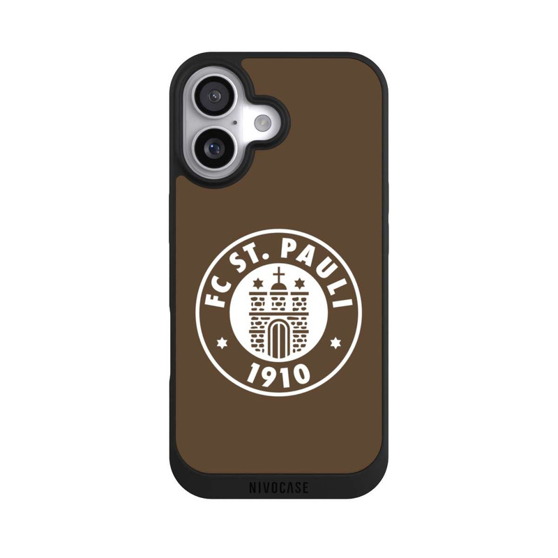 iPhone 17 NIVOpure FC St.Pauli Logo Braun