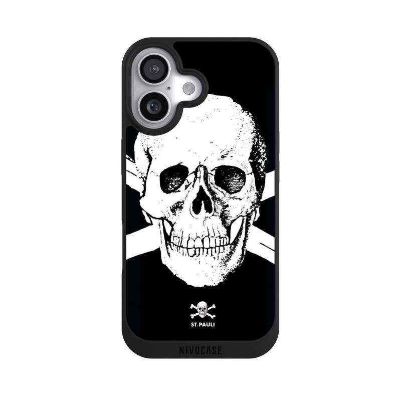 iPhone 17 NIVOpure FC St.Pauli CloseupSkull