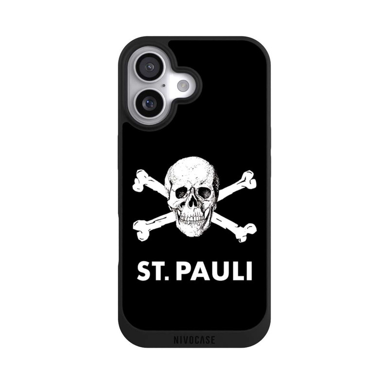 iPhone 17 NIVOpure FC St.Pauli WhiteSkull