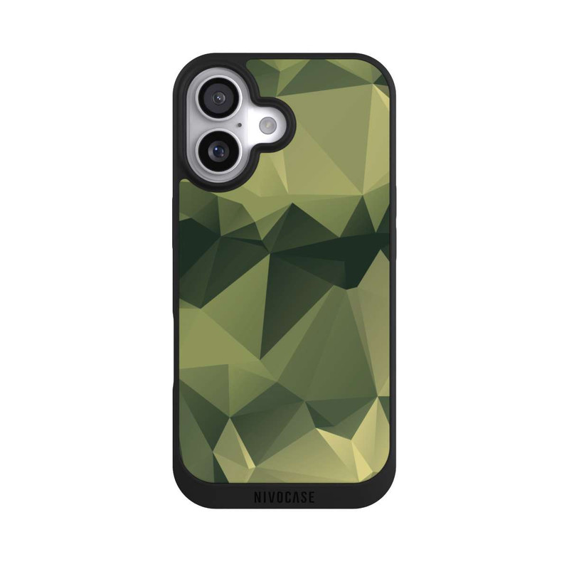 iPhone 17 NIVOpure Camouflage polygonal