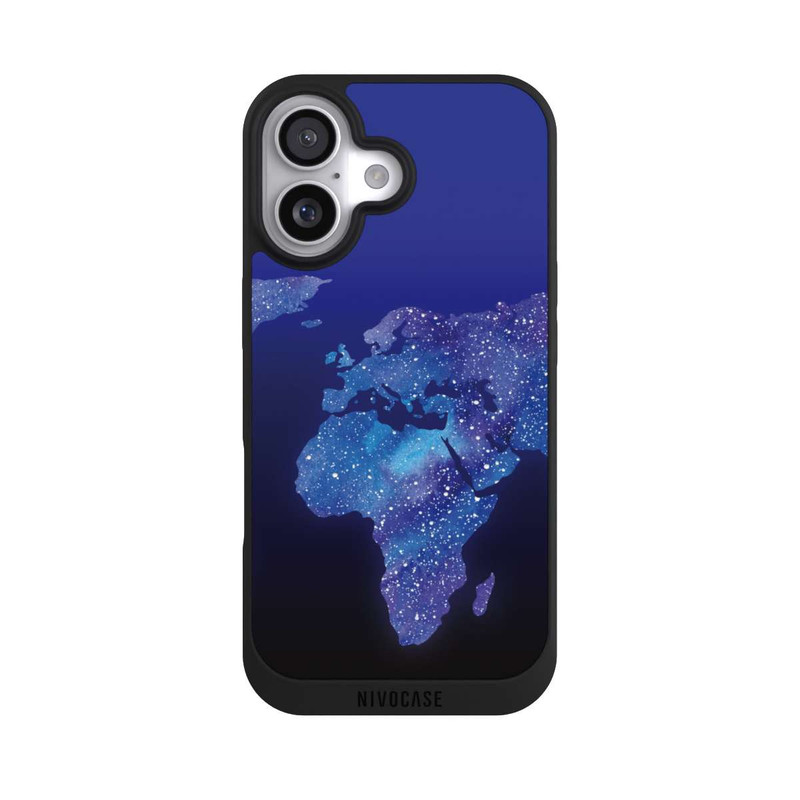 iPhone 17 NIVOpure Worldmap Cosmic