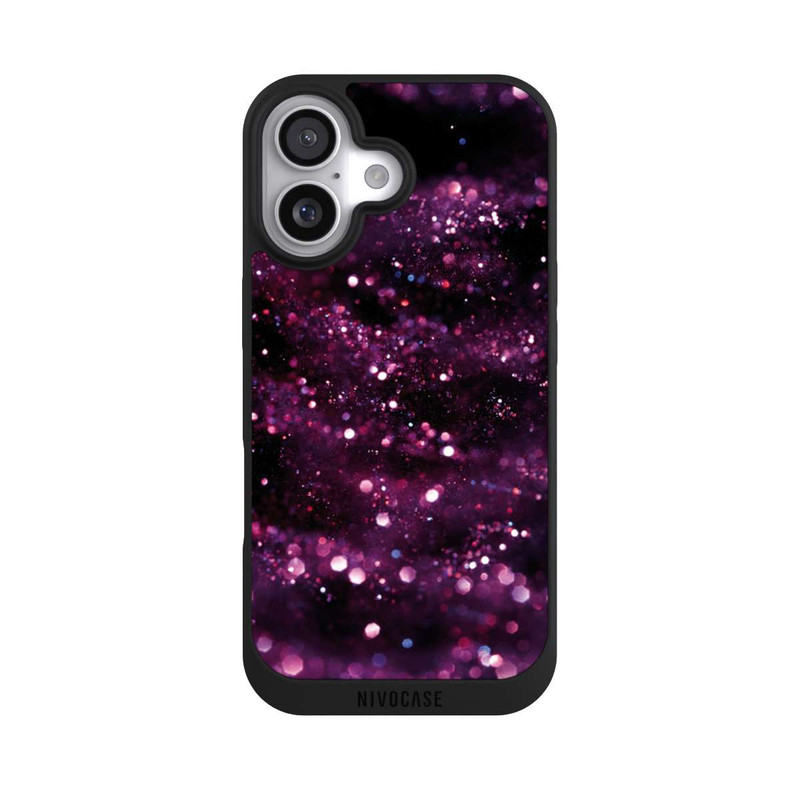 iPhone 17 NIVOpure Lilac Sparkles Look