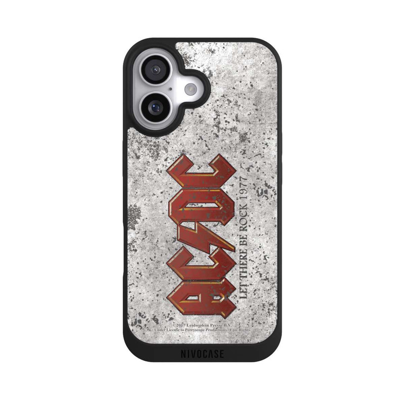 iPhone 17 NIVOpure ACDC Let There Be Rock Grau