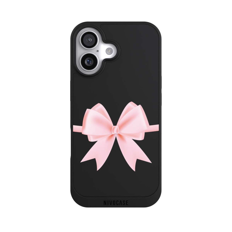 iPhone 17 NIVOpure Rosa Schleife ohne Hintergrund