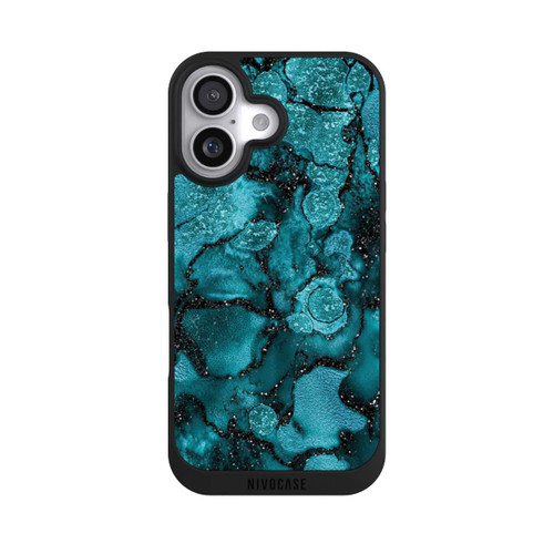  NIVOpure Blue Glitter Look