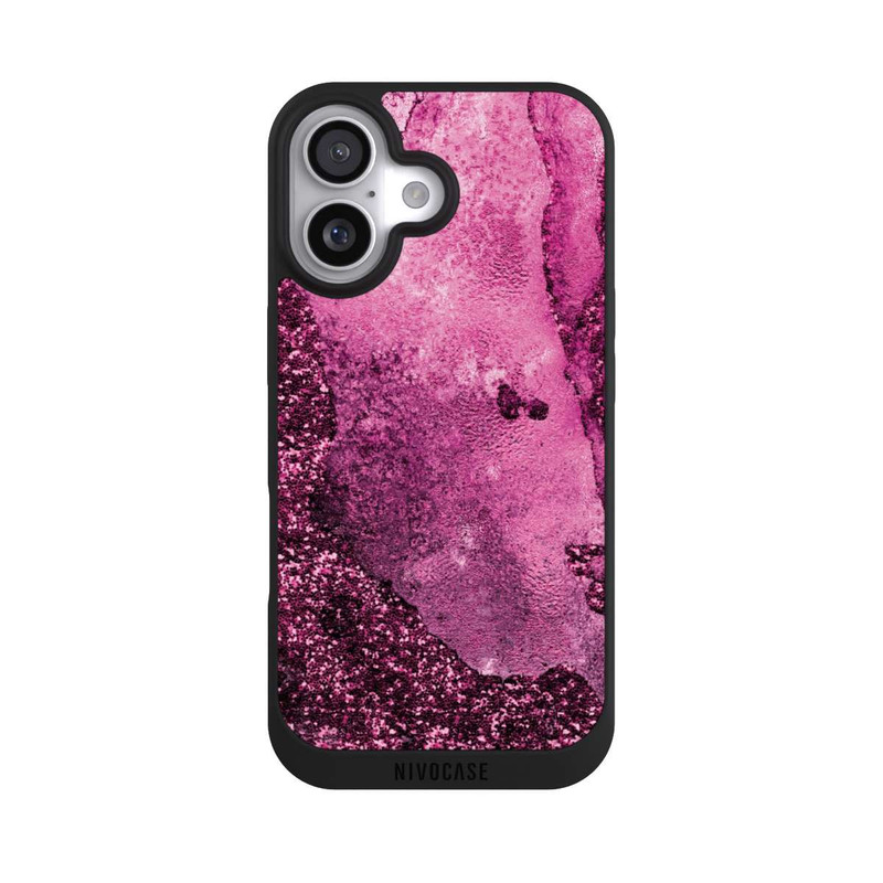iPhone 17 NIVOpure Marbre Rose Scintillant 2