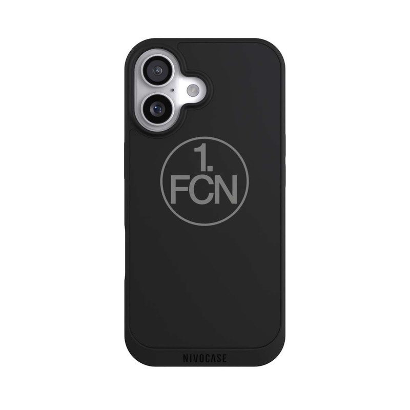 iPhone 17 NIVOpure FCN Logo Grau