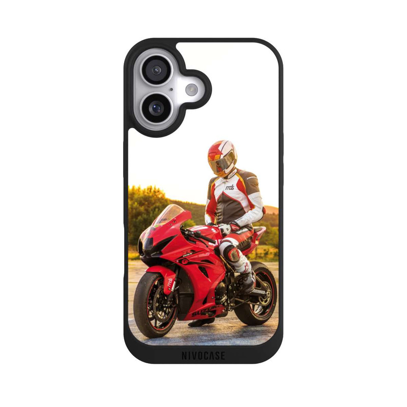 iPhone 17 NIVOpure Rotes Motorrad MDS