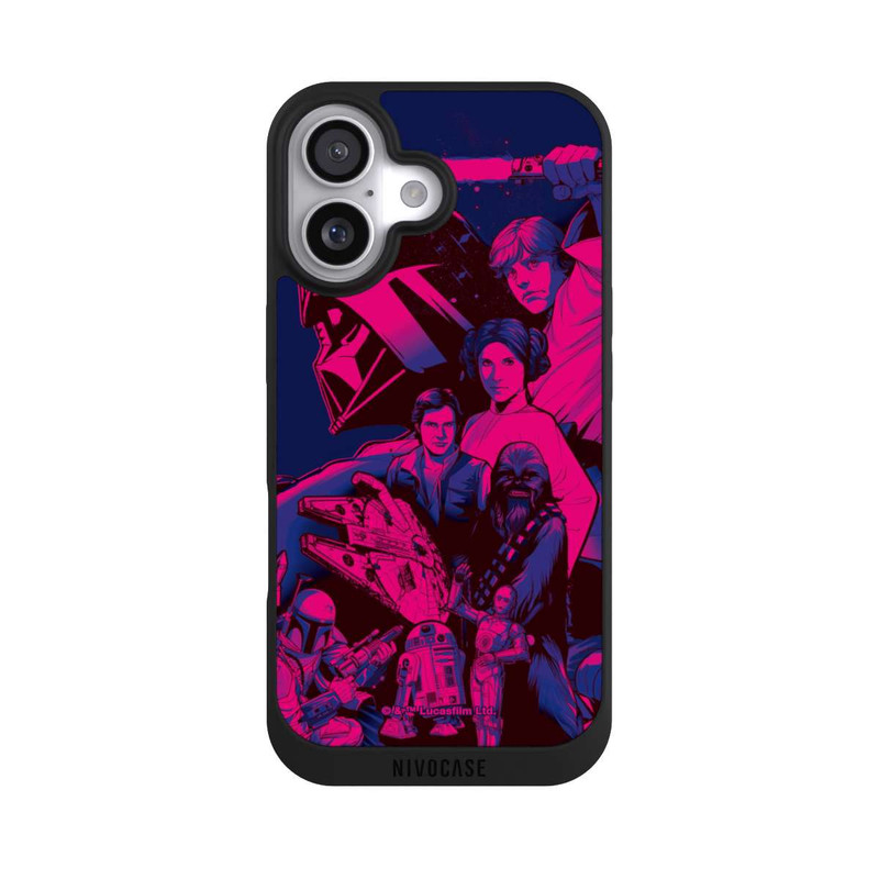 iPhone 17 NIVOpure StarWars Charaktere - Ultraviolet
