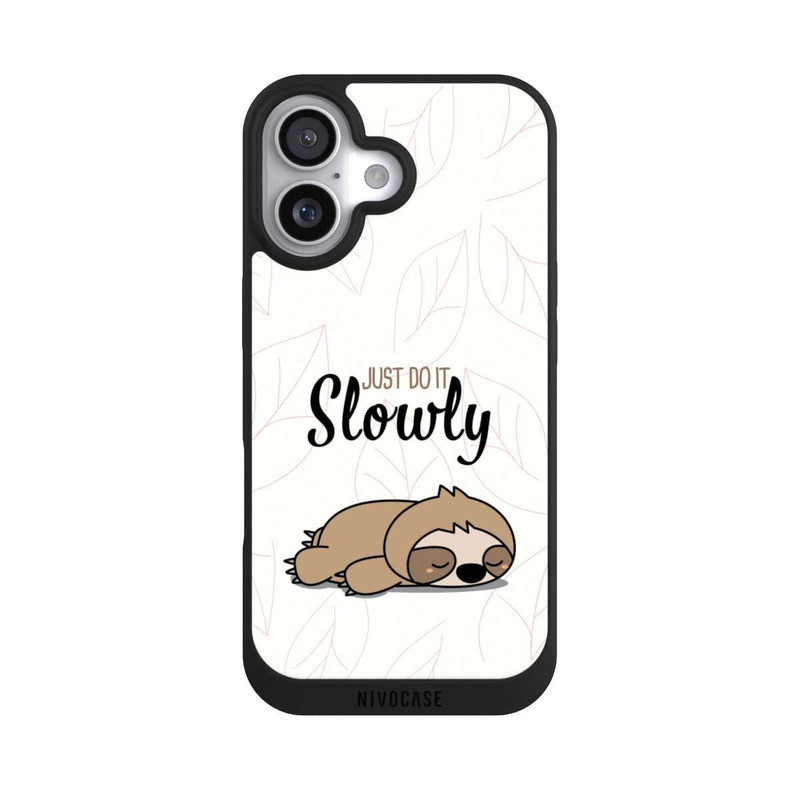 iPhone 17 NIVOpure Just Do It Slowly Sloth