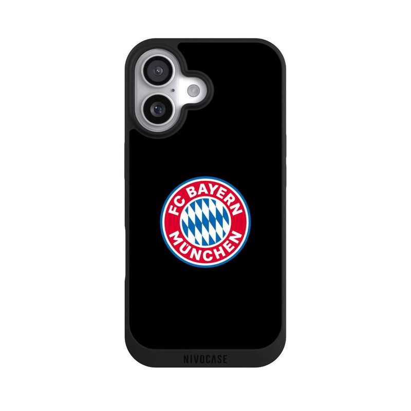 iPhone 17 NIVOpure FCB Logo auf Schwarz