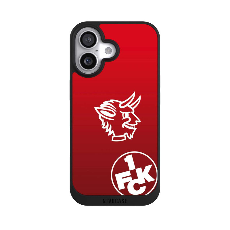 iPhone 17 NIVOpure Teufelskopf FCK auf Rot