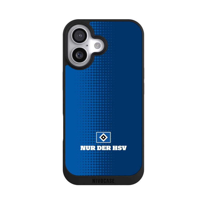 iPhone 17 NIVOpure Nur der HSV - Rautenraster Blau