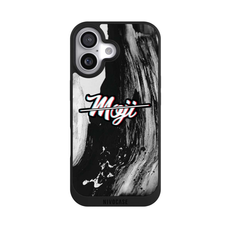 iPhone 17 NIVOpure Moji-Glitch-Marmor