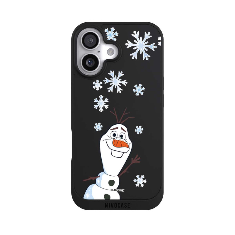 iPhone 17 NIVOpure Disney Eiskönigin Olaf waving closeup