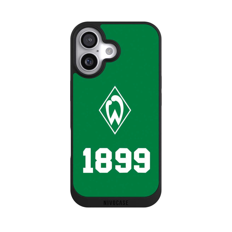 iPhone 17 NIVOpure 1899 Grün-Weiß Lebenslang Grün - Werder Bremen
