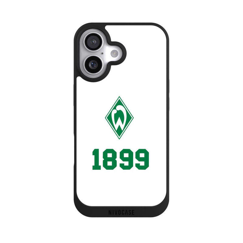 iPhone 17 NIVOpure 1899 Grün-Weiß Lebenslang Weiss - Werder Bremen