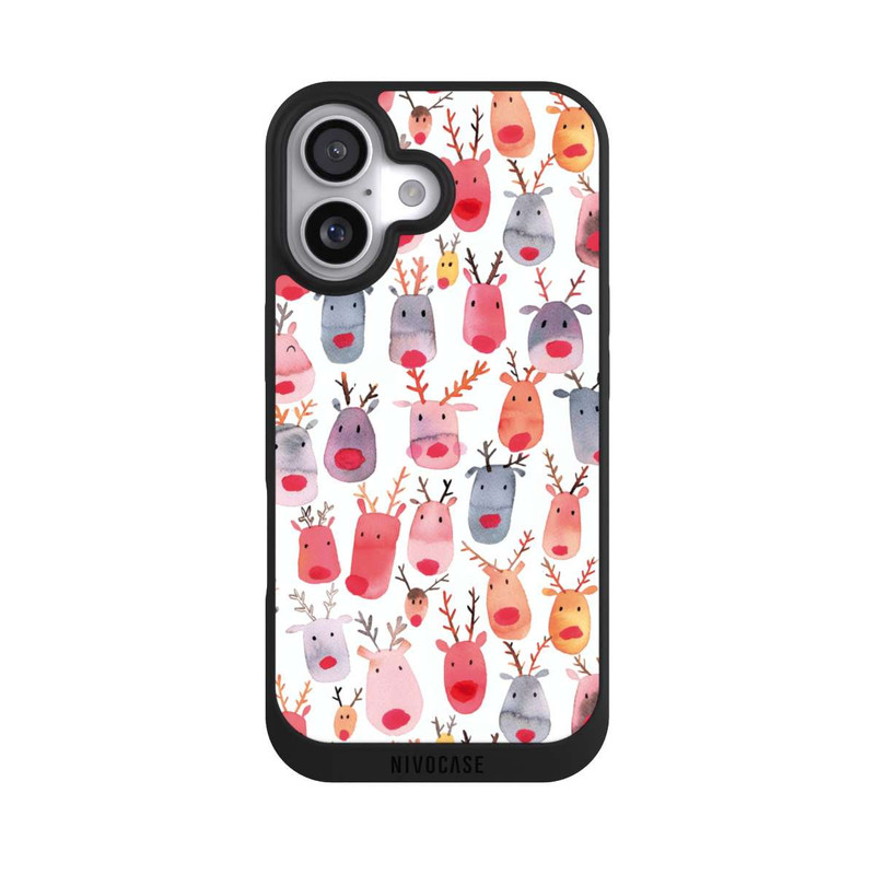 iPhone 17 NIVOpure  Niedliches Rentieraquarell