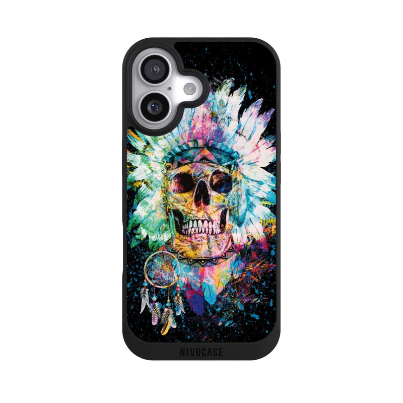 iPhone 17 NIVOpure Crâne d'esprit sauvage