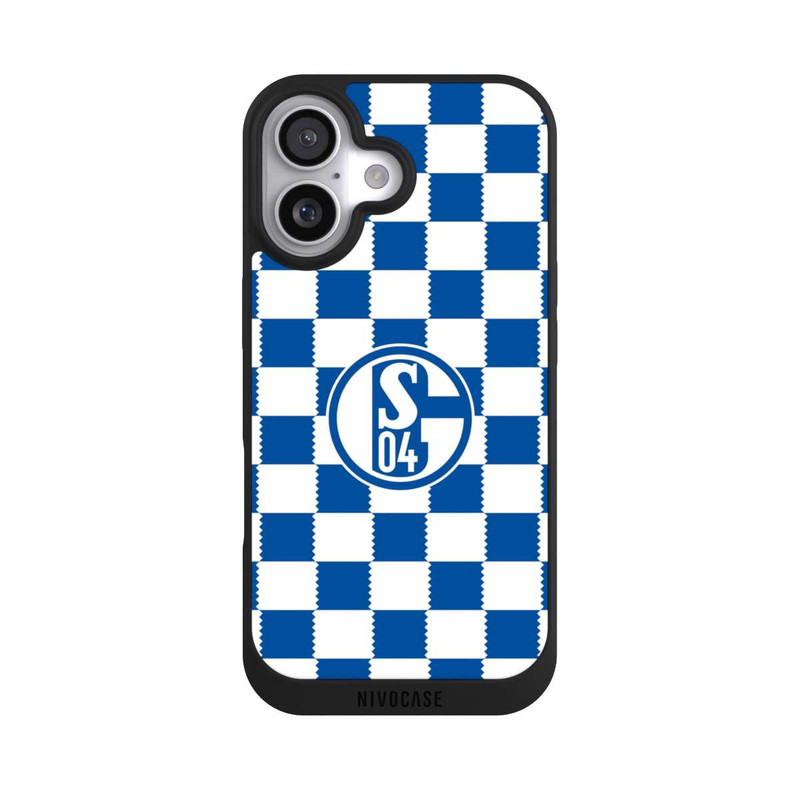 iPhone 17 NIVOpure Muster Schalke 04