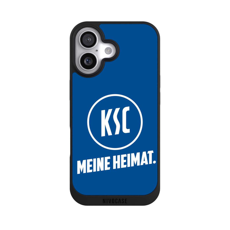 iPhone 17 NIVOpure Meine Heimat - KSC Blau