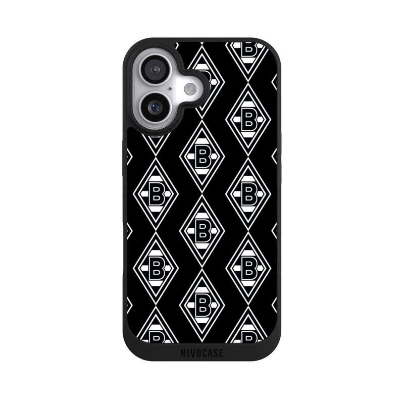 iPhone 17 NIVOpure Schwarze Rauten