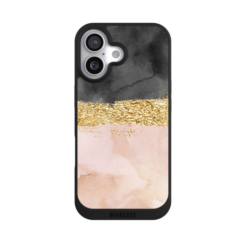 iPhone 17 NIVOpure Goldener Linien Look