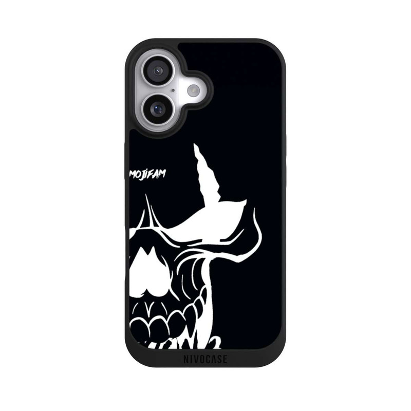 iPhone 17 NIVOpure Schädel Groß Schwarz/Weiß