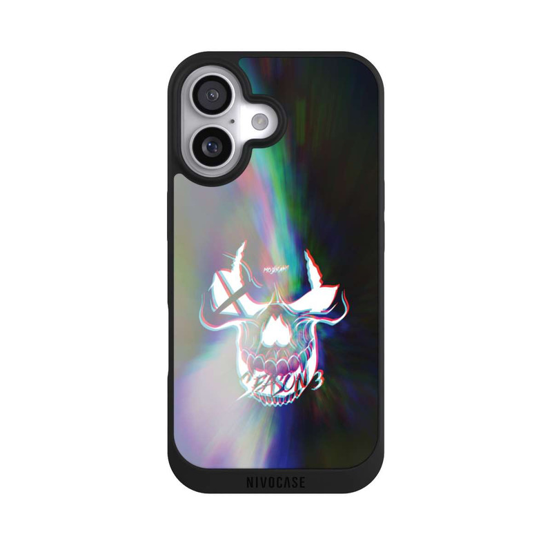 iPhone 17 NIVOpure Schädel Reflektion