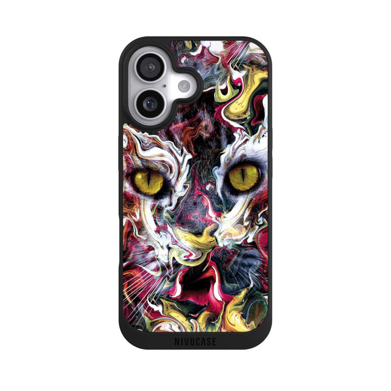 iPhone 17 NIVOpure Katze Abstrakt