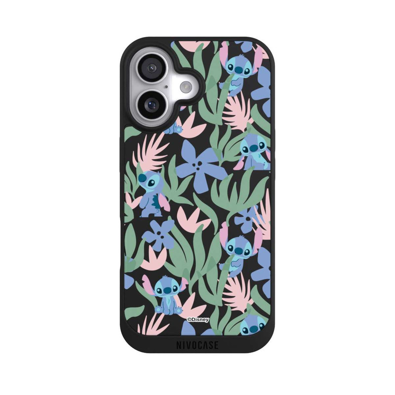 iPhone 17 NIVOpure Floral Pattern Stitch Transparent