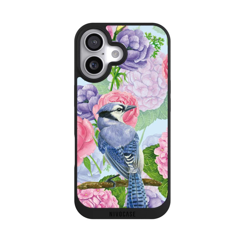 iPhone 17 NIVOpure Blauhäher & Blumen