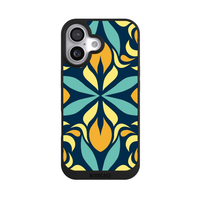 iPhone 17 NIVOpure Symmetrisches Retro Muster