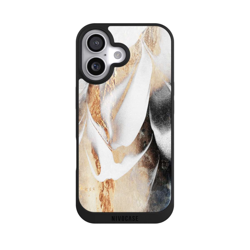 iPhone 17 NIVOpure Beruhige Deine Seele Golddruck