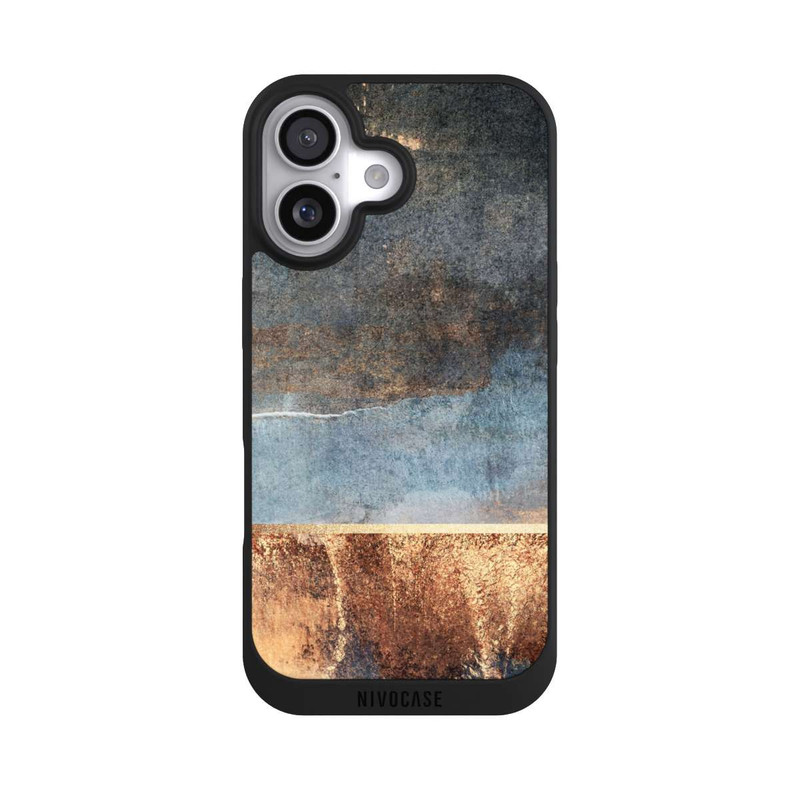 iPhone 17 NIVOpure Storm Gold Print