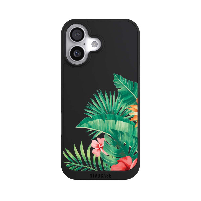 iPhone 17 NIVOpure Fleurs tropicales sans fond