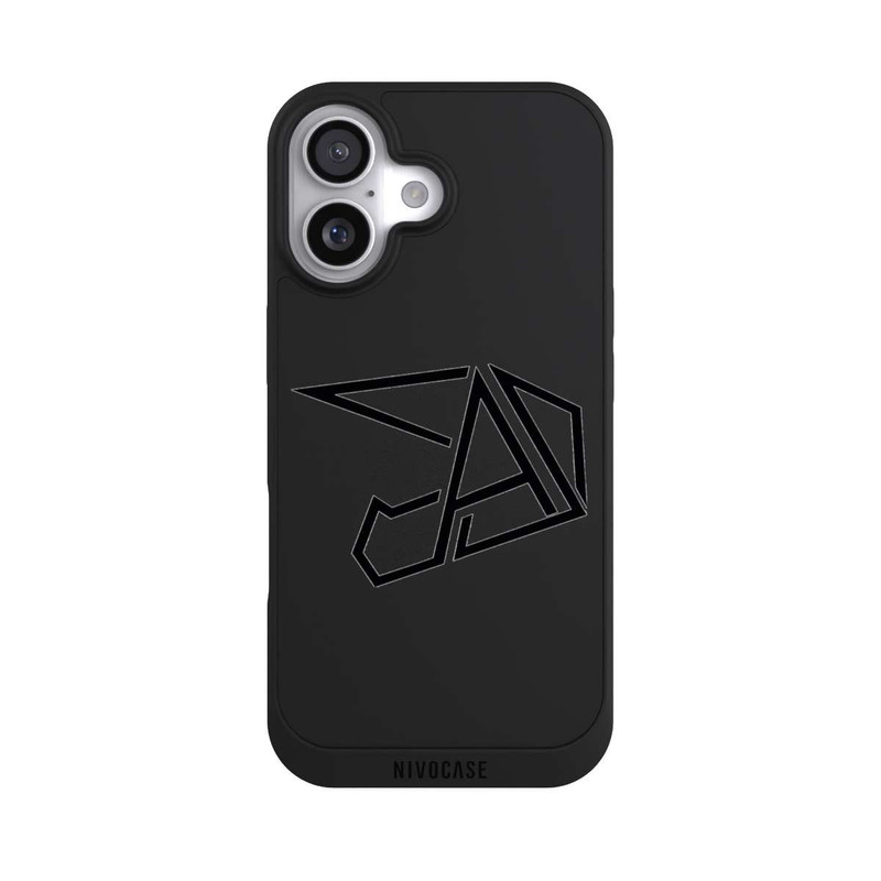 iPhone 17 NIVOpure Logo schwarz transparent