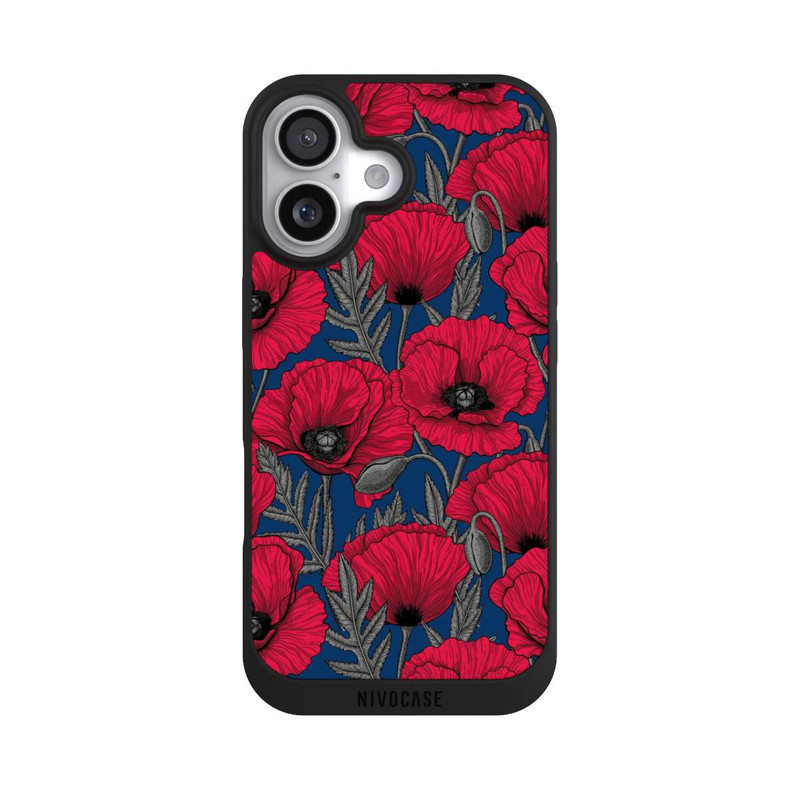 iPhone 17 NIVOpure Night poppy garden