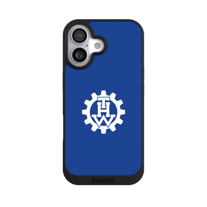 iPhone 17 NIVOpure THW Logo Blau