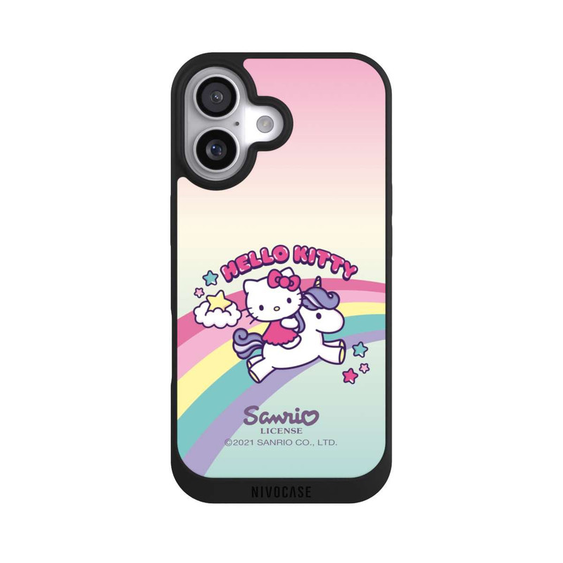 iPhone 17 NIVOpure Hello Kitty Regenbogen 
