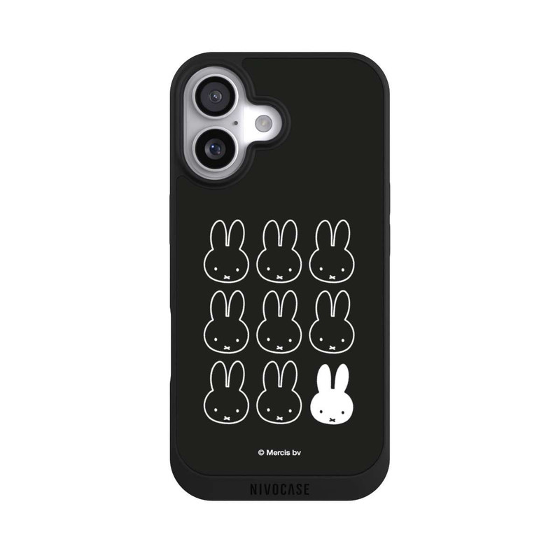 iPhone 17 NIVOpure Miffy Schwarz-Weiß