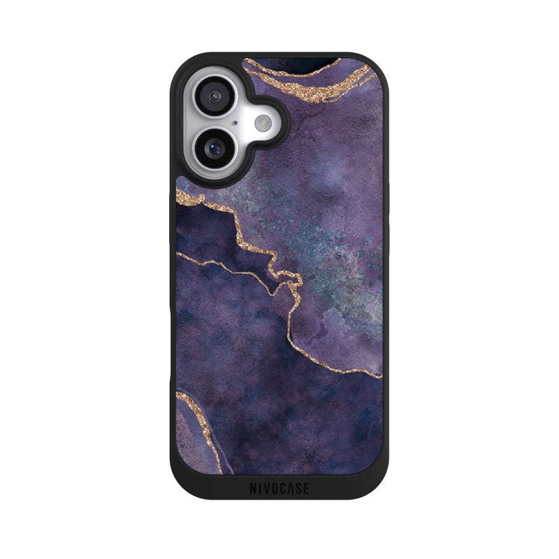 iPhone 17 NIVOpure Pierre précieuse Glamour violet